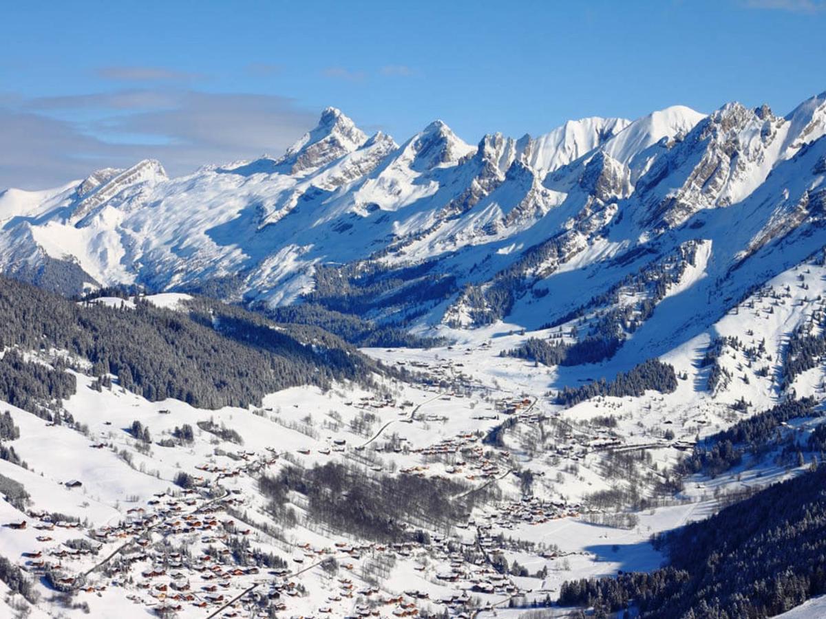 Appartement 3 Pieces Avec Balcon Et Wifi Au Centre De La Clusaz - Fr-1-459-20 Eksteriør billede